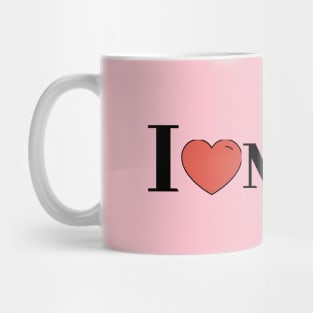 I LOVE MOM Mug